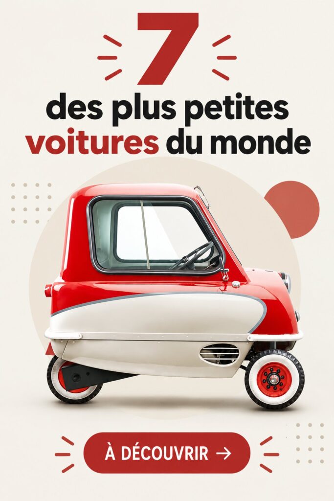 Une petite voiture électrique garée en ville, symbolisant la praticité et l'innovation.