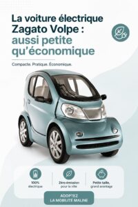 Image de la Zagato Volpe, petite voiture électrique élégante et moderne