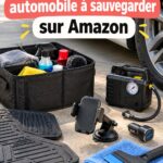 Un aperçu de divers accessoires automobiles disponibles sur Amazon, parfaits pour améliorer votre véhicule.