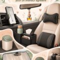 Accessoires esthétiques dans une voiture moderne
