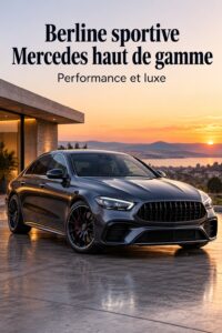 Mercedes-Benz GLE 63 S AMG en noir, SUV élégant et puissant